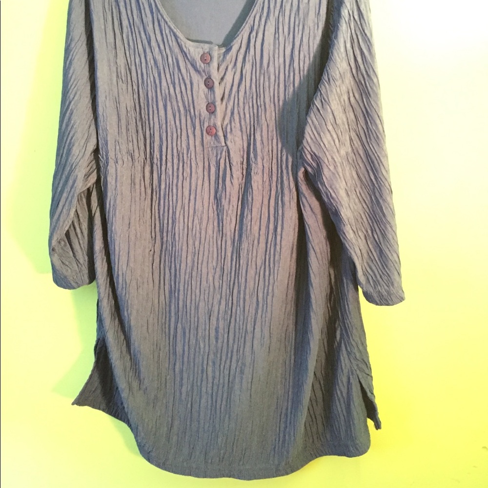 Silver Threads LTD Short Sleeve Shirt No Tag
